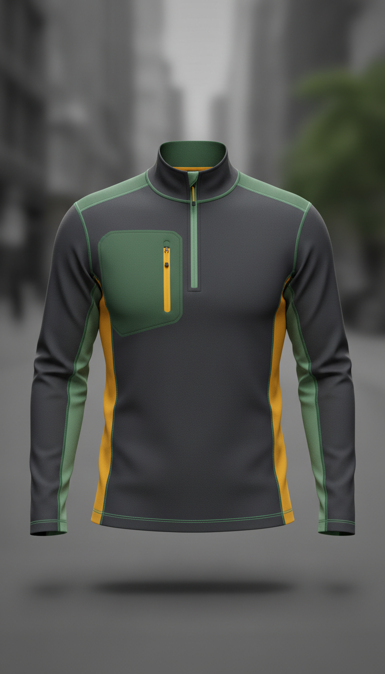 Moisture-wicking gumleaf shirt