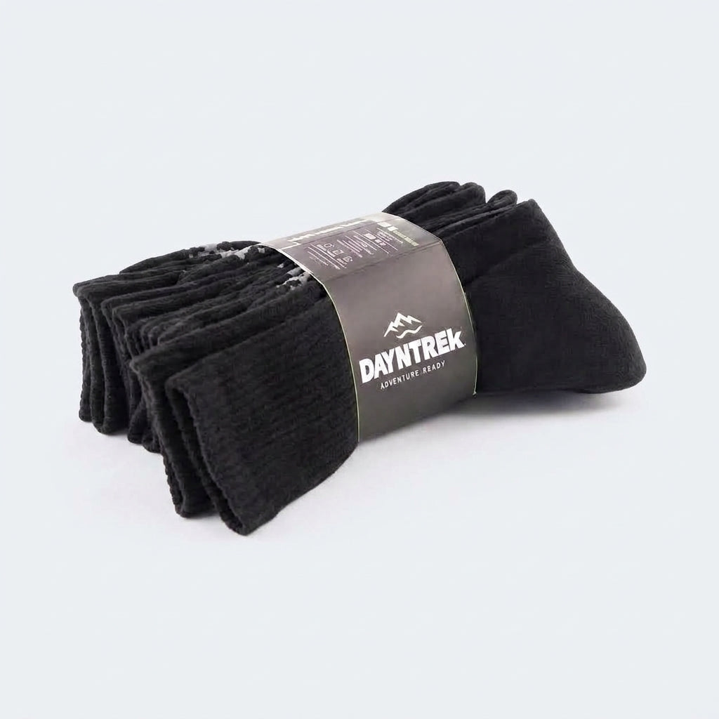 Everyday Crew Fit Socks - 3 Pack - Black
