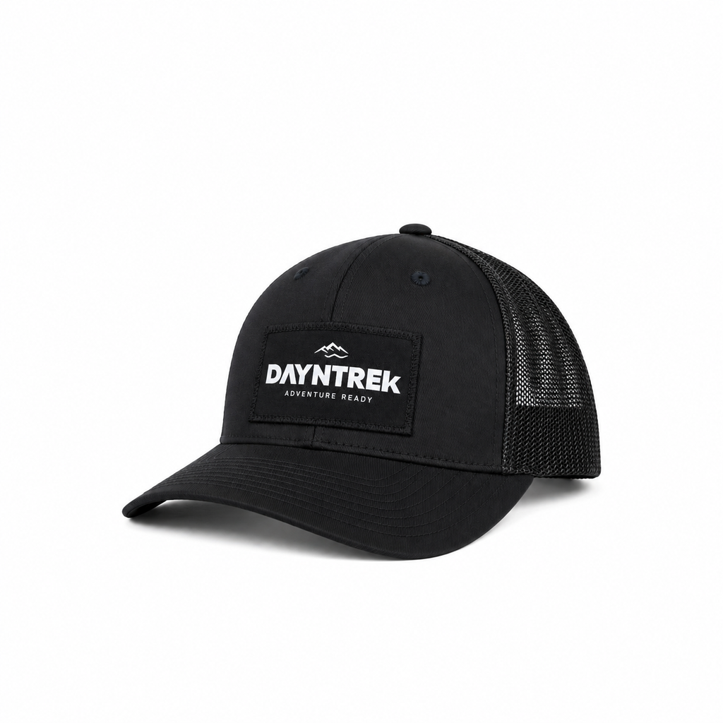 All-Terrain Trucker Cap - Black