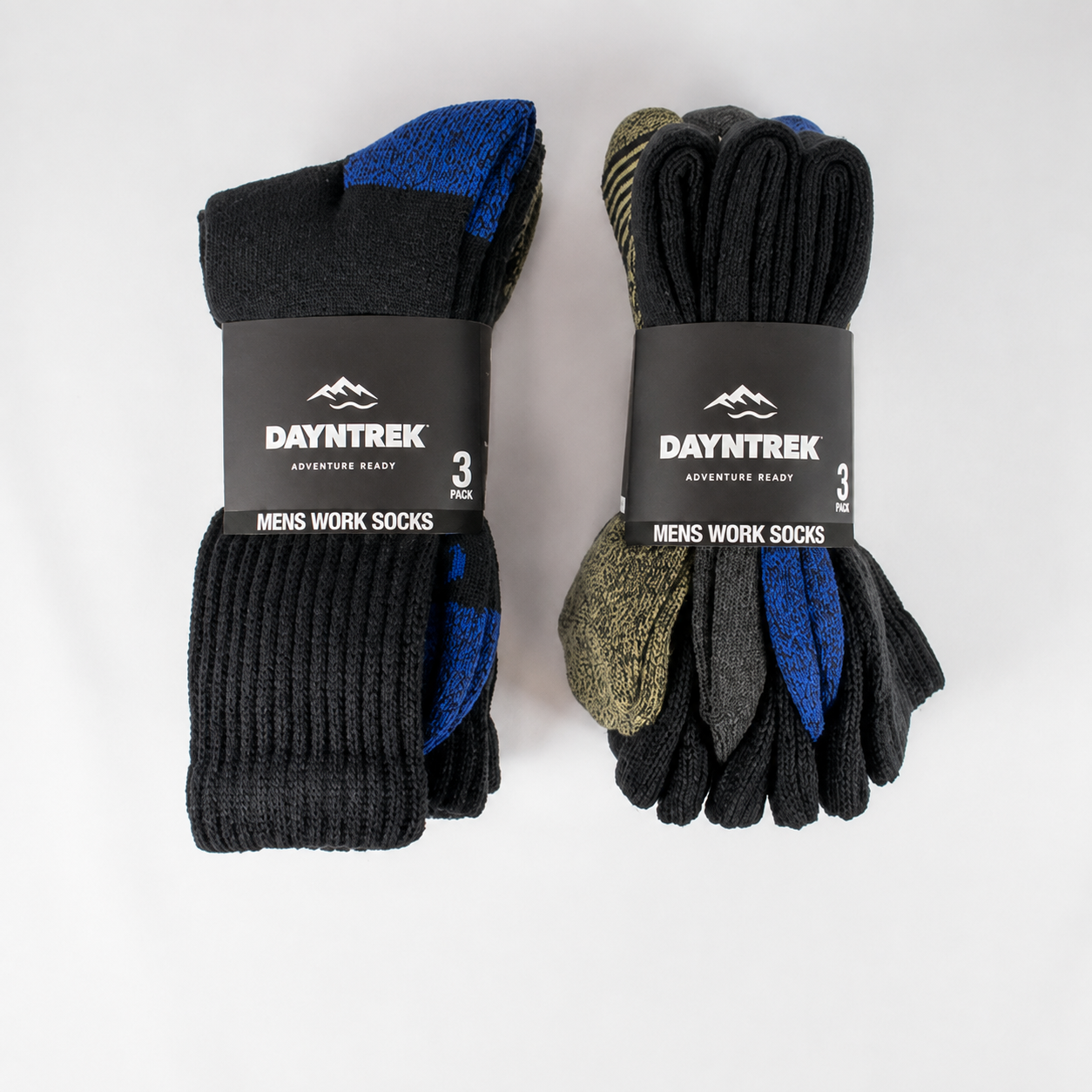 All-Terrain Workwear Socks - 3 Pack - Multi