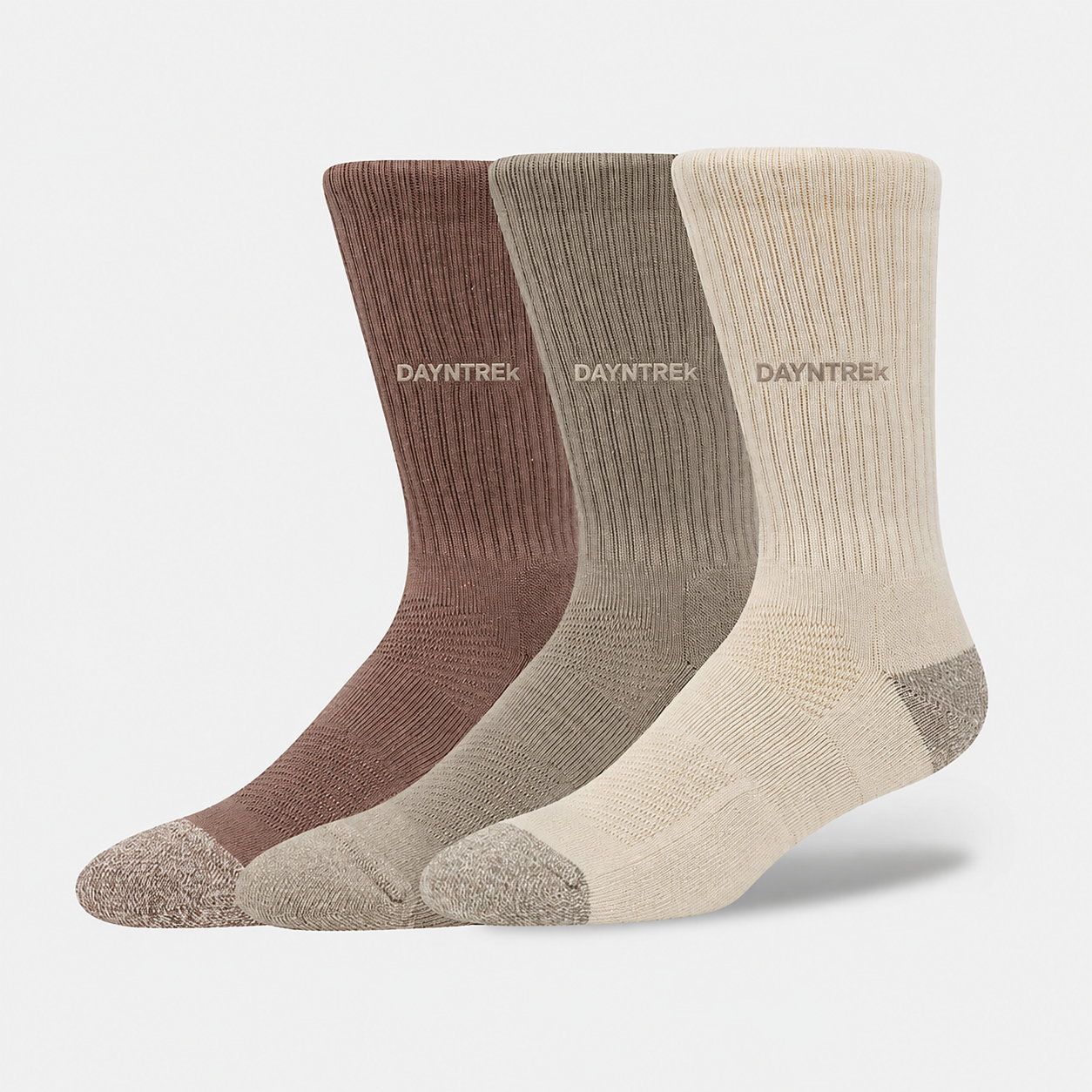 Everyday Crew Fit Socks - 3 Pack - Mulit