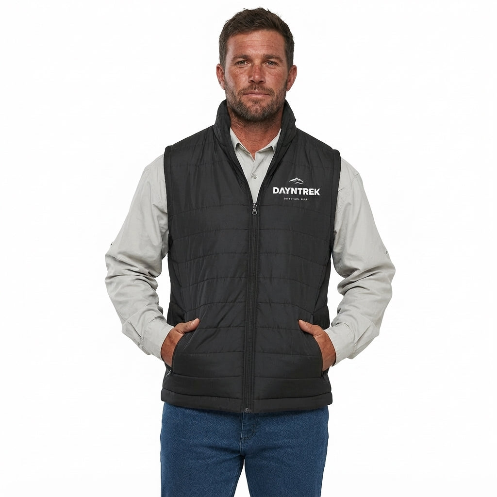 Daintree Ridge Puffer Vest - Black