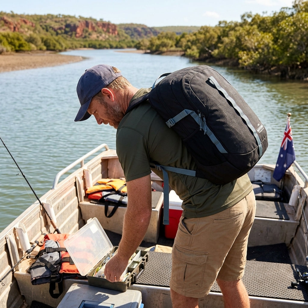 Adventure Ready Back Pack - Black