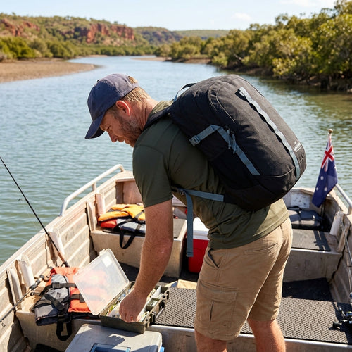Adventure Ready Back Pack - Black