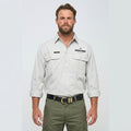 Mens Lightweight Outdoor Shirt - Stone